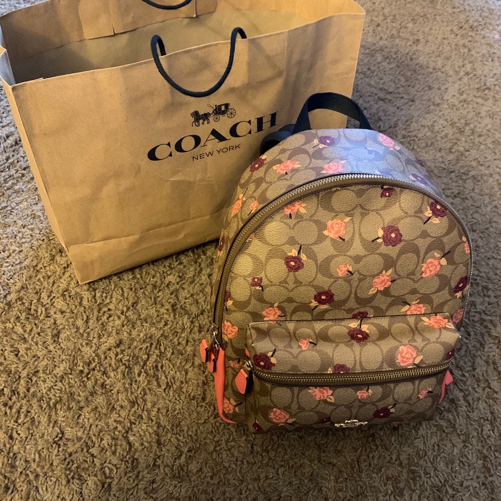 Coach Backpack and Wristlet